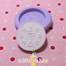 Moule en silicone biscuit 32 mm