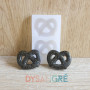 Mini Moule en silicone pampilles Bretzel