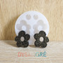 Mini Moule en silicone pampilles fleurs 1