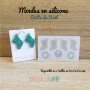 Mini Moule en silicone pampilles Botte de Noël