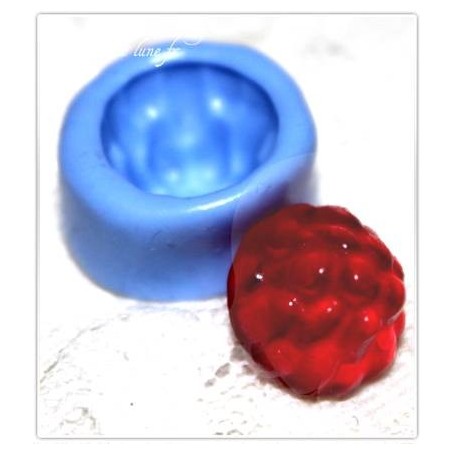 Moule en silicone bonbon mini framboise 15mm