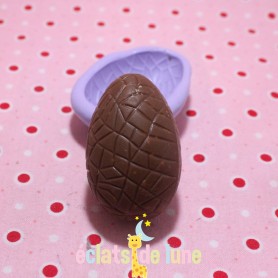 Moule en silicone Oeuf chocolat 50/35 mm