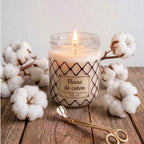 Bougie parfums senteur Fleurs de coton "By Solaveyra"