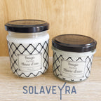 Bougie parfums senteur Fleur d'eau" By Solaveyra "