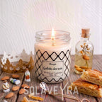 Bougie parfums senteur Galette des rois" By Solaveyra "