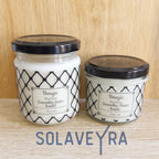 Bougie parfums senteur Smoothie fraise basilic" By Solaveyra "