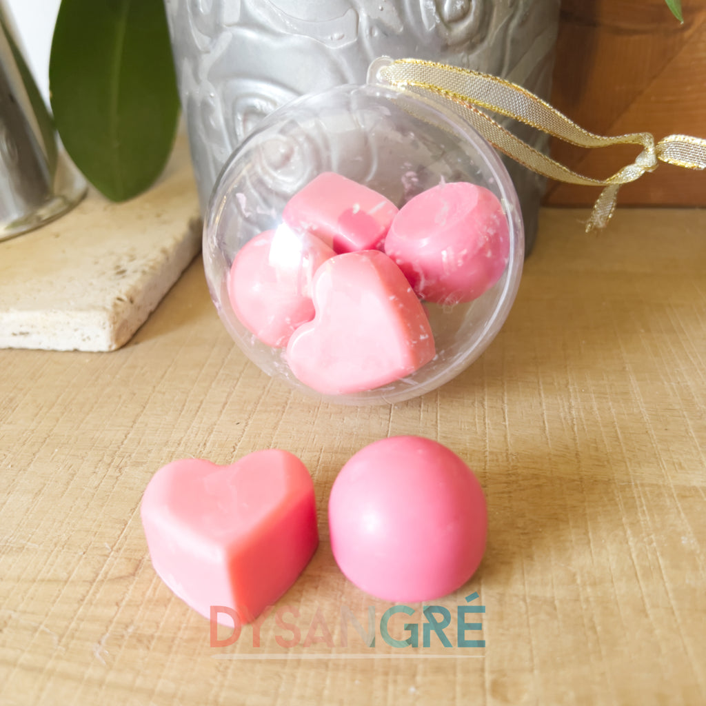 Boule de Noël fondants senteur de Noël Baie givré