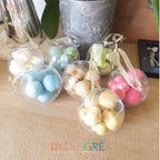 Boule de Noël fondants senteur de Noël chocolat noisette