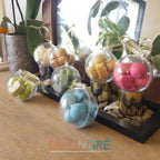 Boule de Noël fondants senteur de Noël chocolat noisette