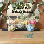 Boule de Noël fondants senteur de Noël chocolat noisette