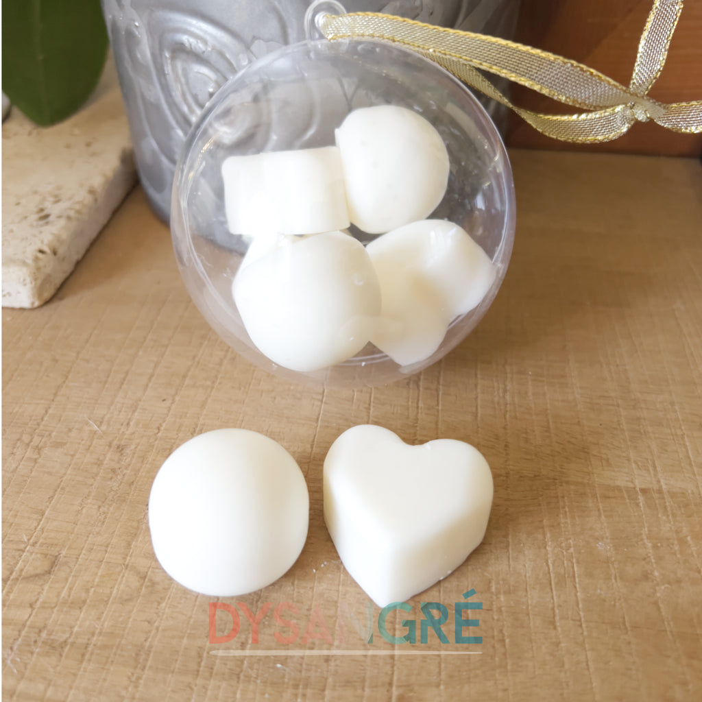 Boule de Noël fondants senteur de Noël Bonbon coco