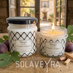 Bougie A l'ombre du Figuier " By Solaveyra "
