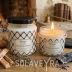 Bougie Au coin du Cantou " By Solaveyra "