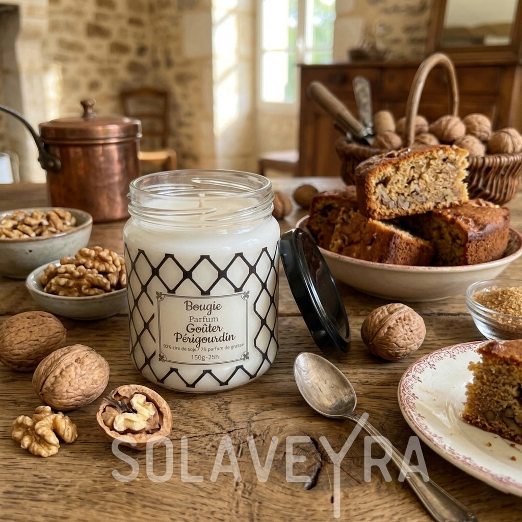 Bougie Goûter Périgourdin " By Solaveyra "