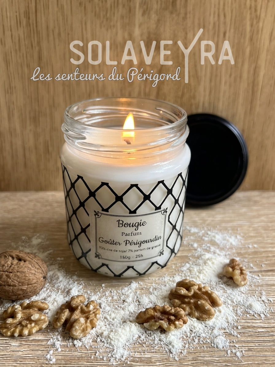 Bougie Goûter Périgourdin " By Solaveyra "