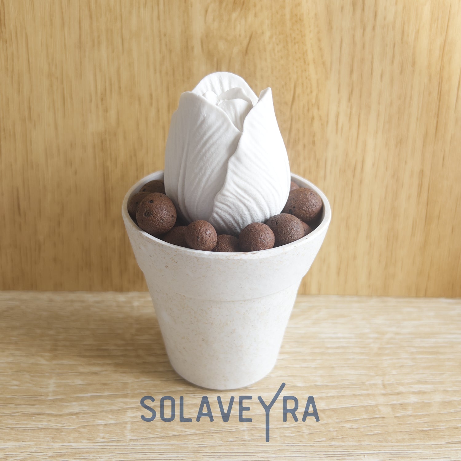 Diffuseur en platre Tulipe