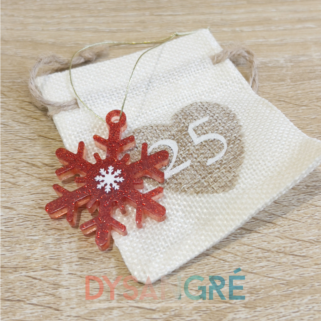 Calendrier de l'Avent fondant senteur de Noël Boule de Noël