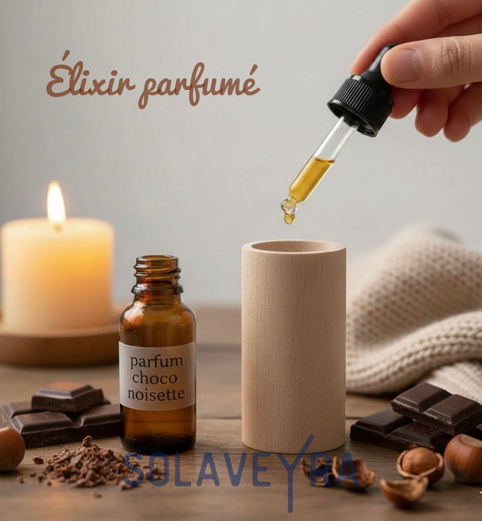 Élixir parfumé senteur gourmande "nombreux parfums disponible" By Solaveyra