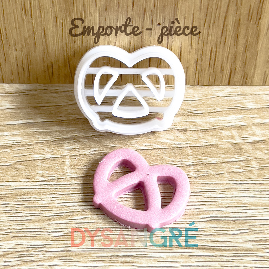 Emporte-pièce forme bretzel