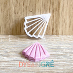 Emporte-pièce forme éventail