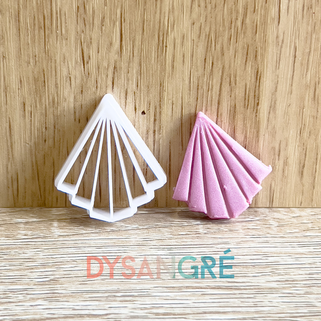 Emporte-pièce forme éventail