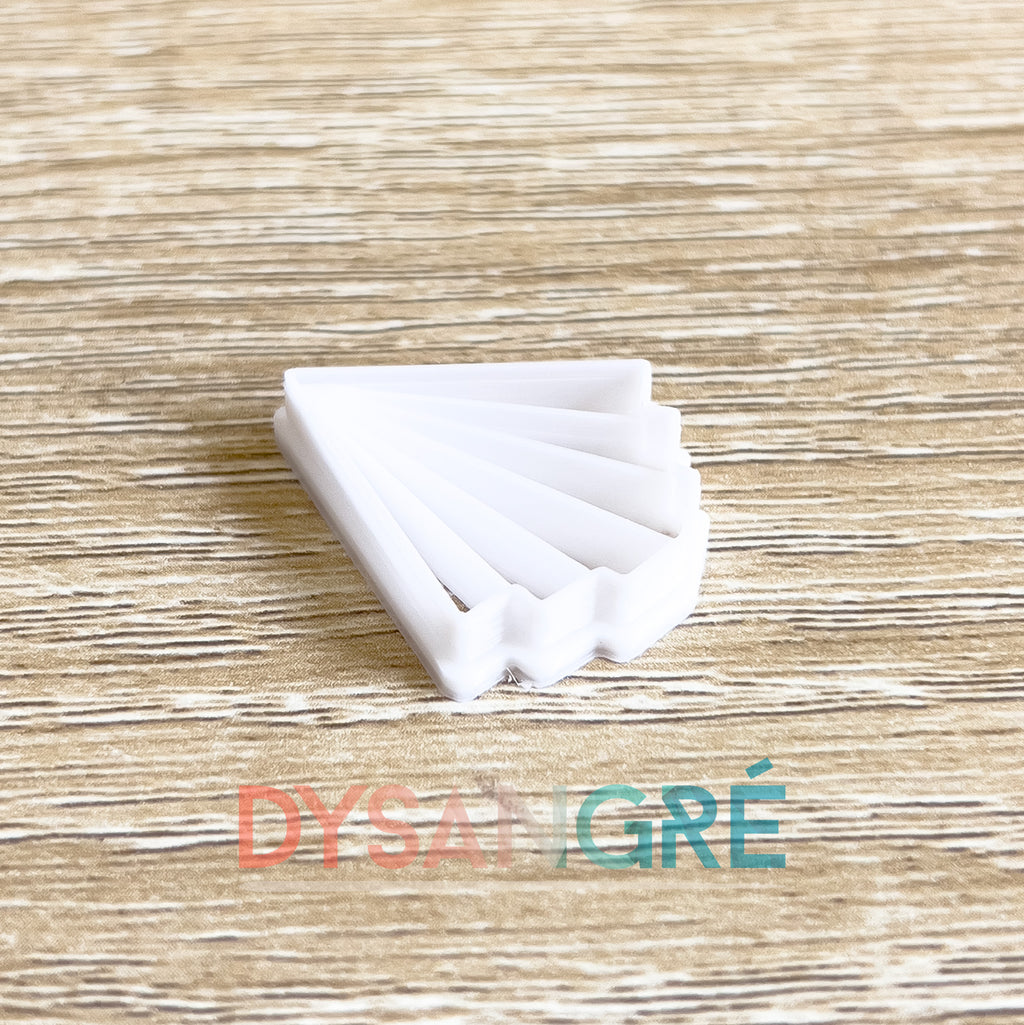 Emporte-pièce forme éventail