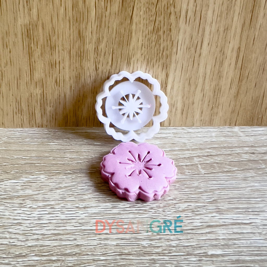 Emporte-pièce forme fleur de cerisier