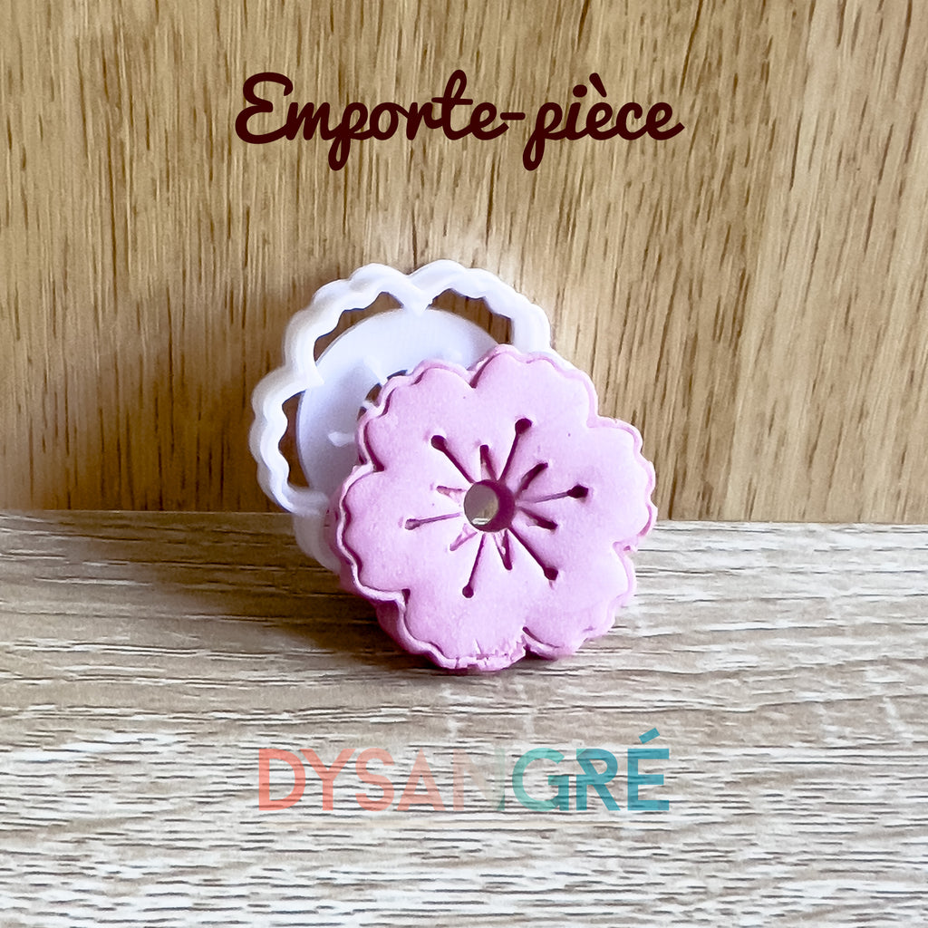 Emporte-pièce forme fleur de cerisier