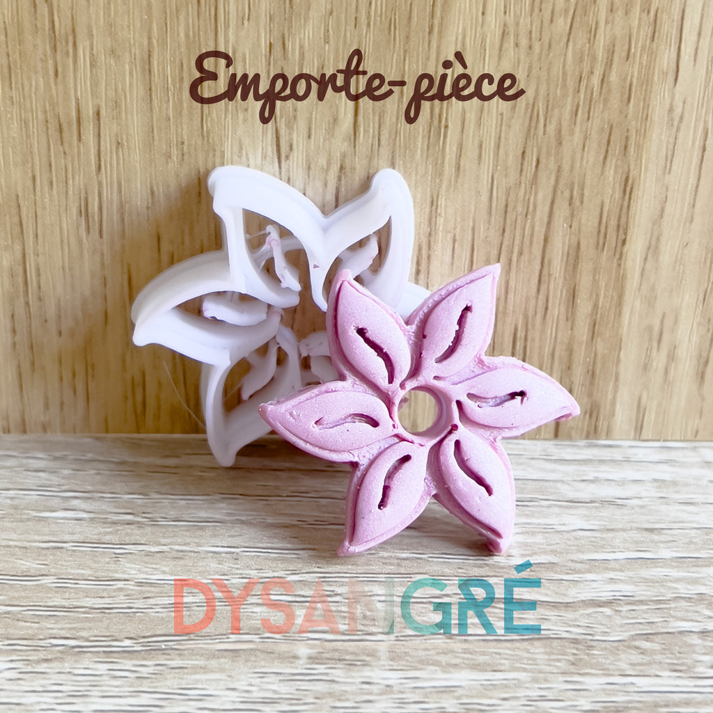 Emporte-pièce forme fleurs jasmin