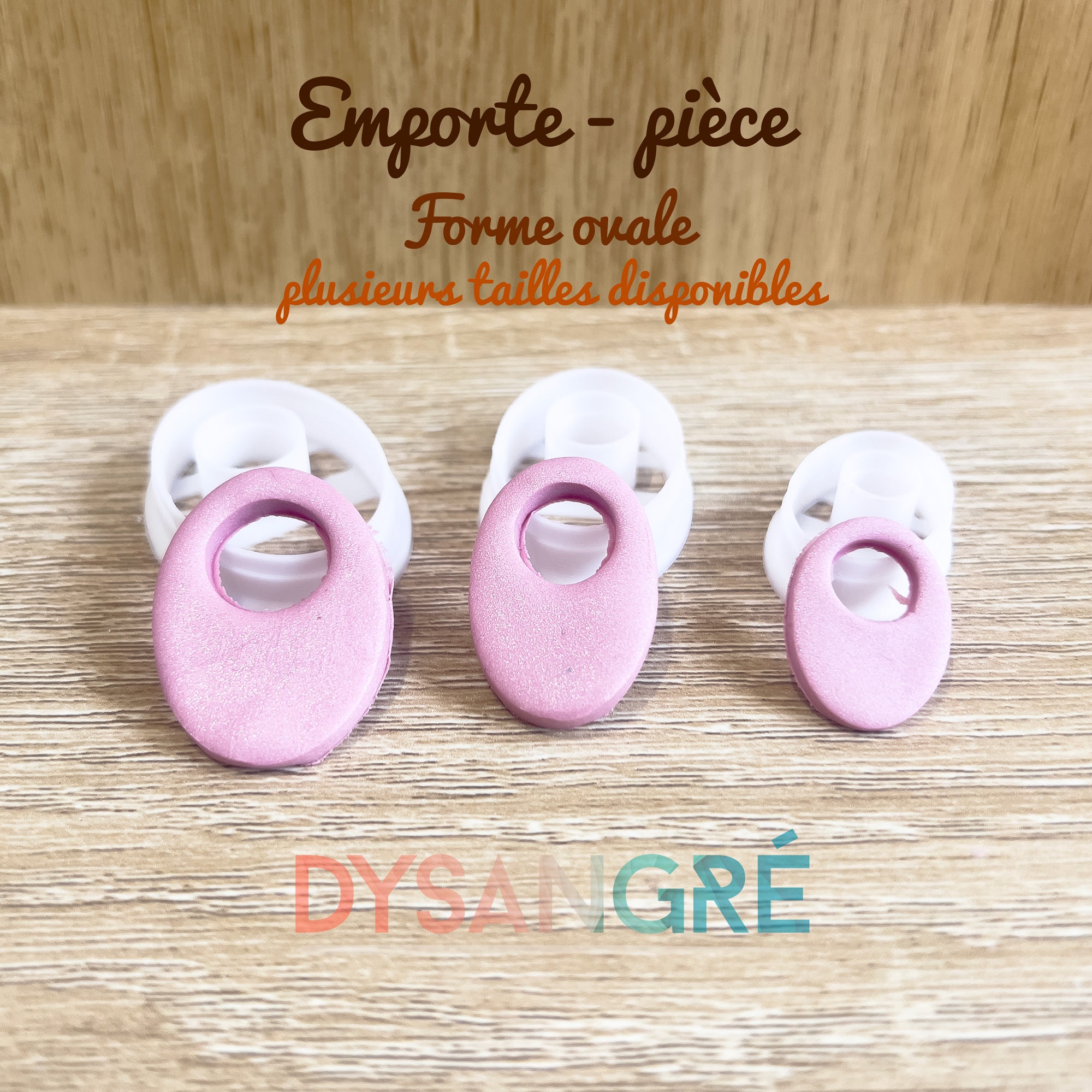 Emporte-pièce ovale