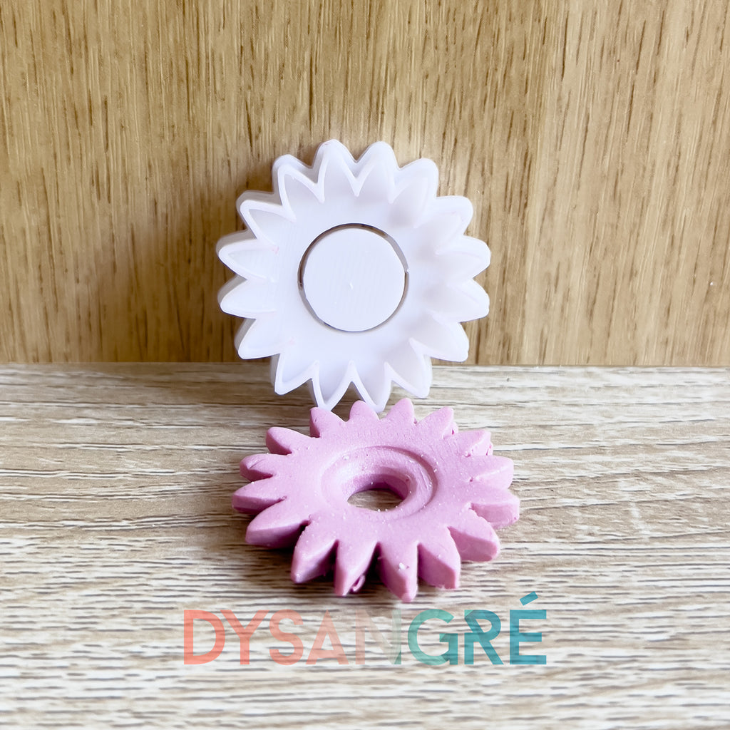 Emporte-pièce forme fleur soleil