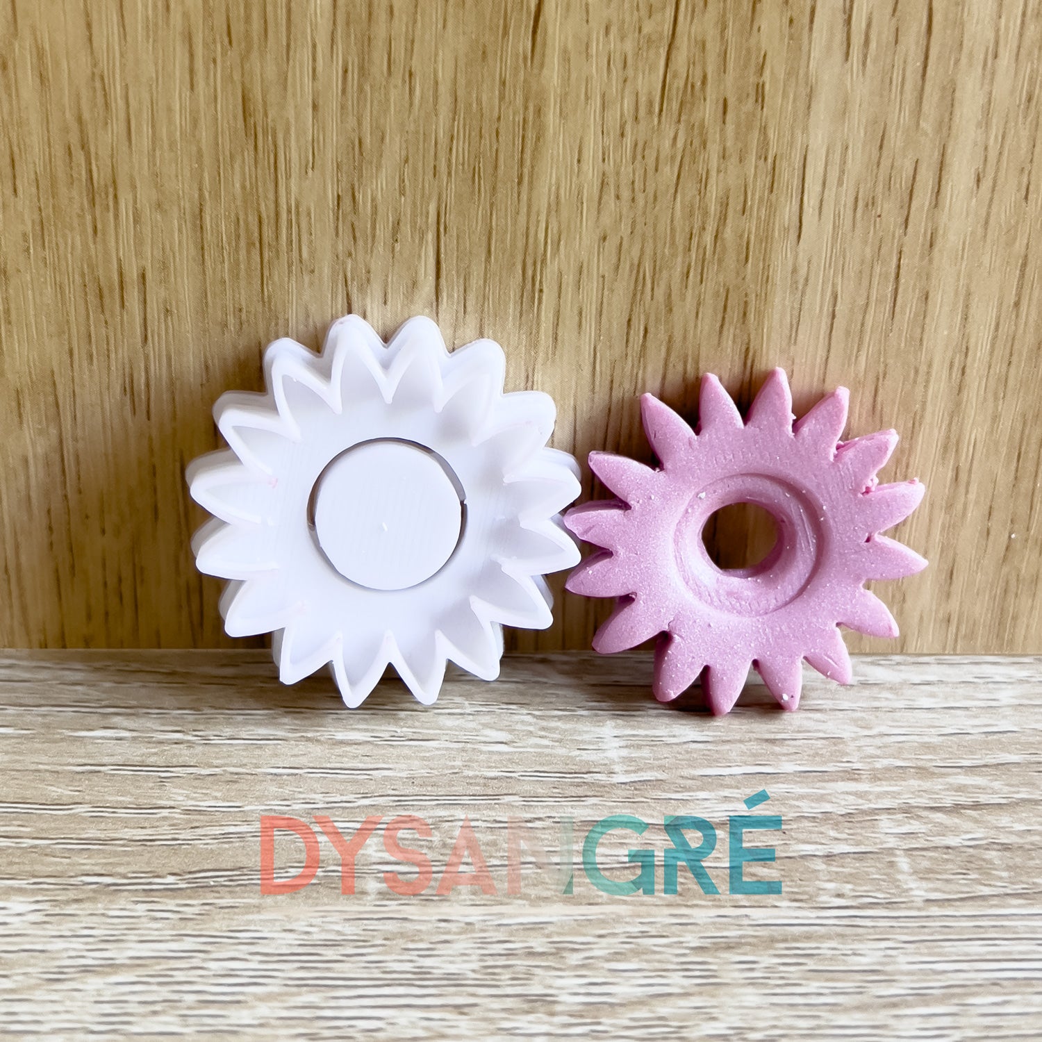 Emporte-pièce forme fleur soleil