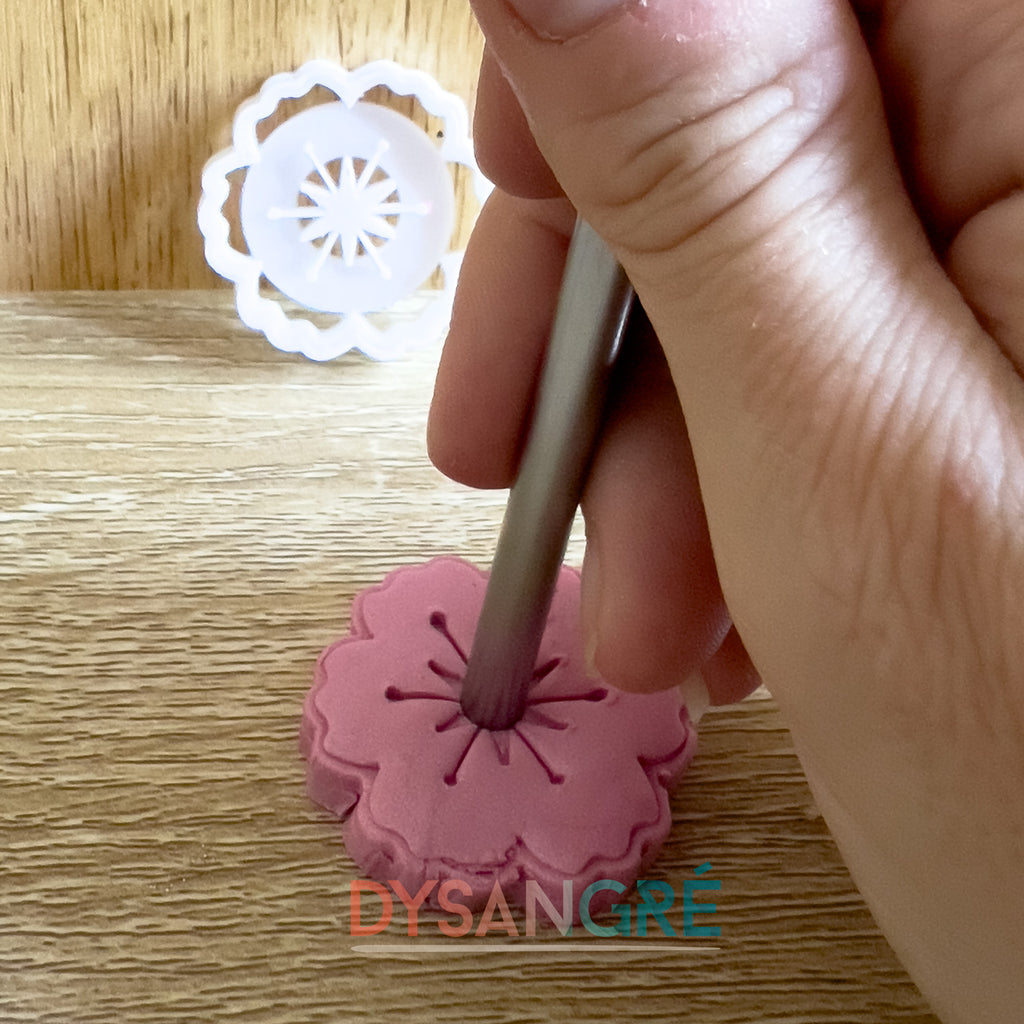 Emporte-pièce forme Fleur rose