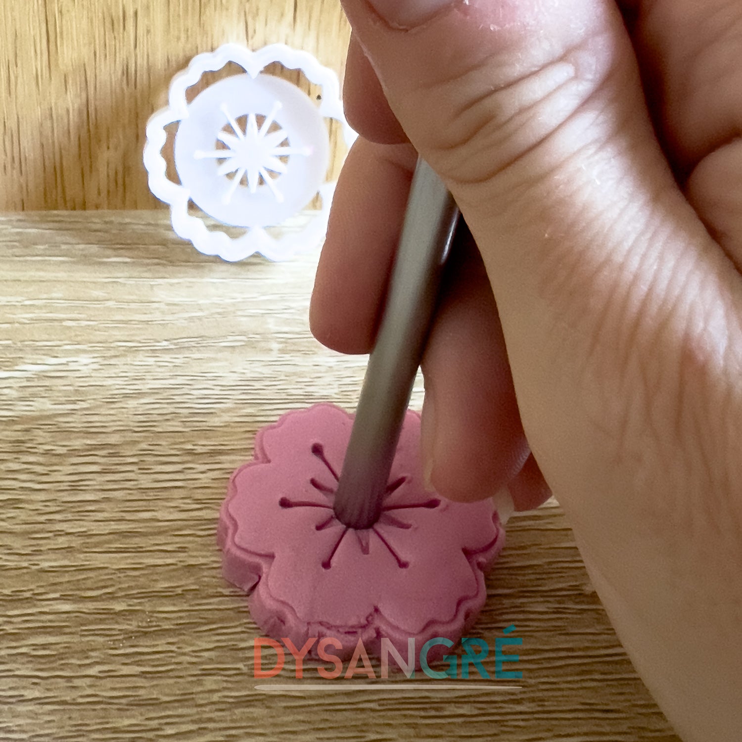 Emporte-pièce forme Fleur rose