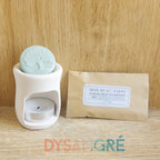 Galets de cire d'olive parfums boisés "Plusieurs senteur aux choix"