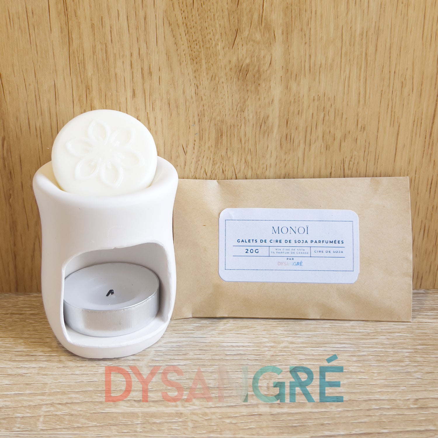 Galets de cire d'olive parfums fleuris "Plusieurs senteur aux choix"