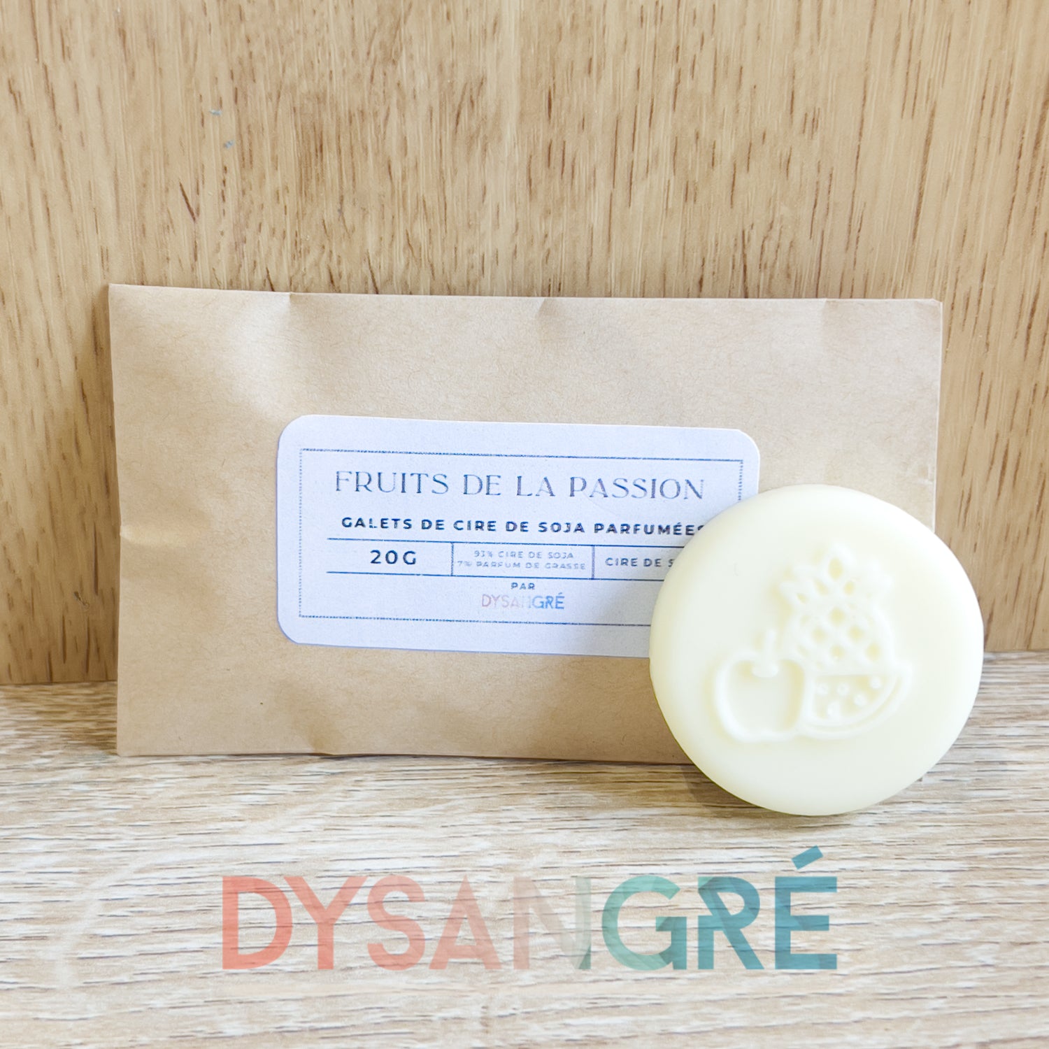 Galets de cire d'olive parfums Fruités "Plusieurs senteur aux choix"