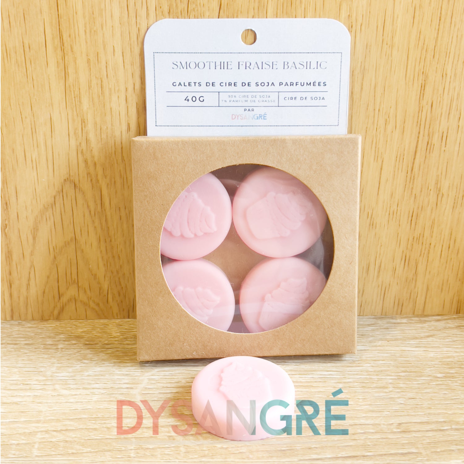 Galets de cire d'olive parfums gourmand "Plusieurs senteur aux choix"