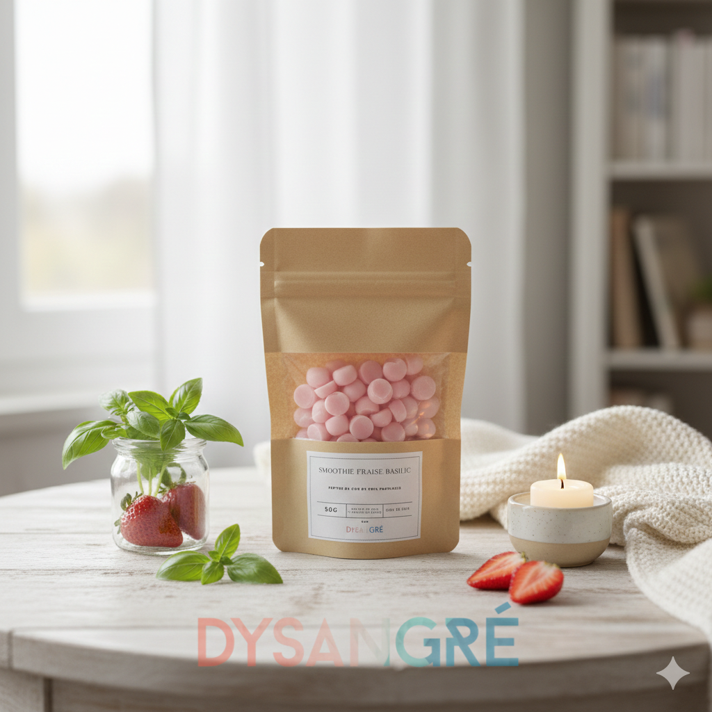 Pépites de cire d'olive parfums gourmands "Plusieurs senteurs aux choix"