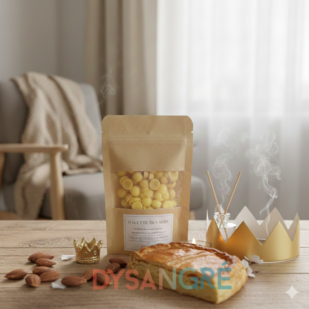 Pépites de cire d'olive parfums gourmands "Plusieurs senteurs aux choix"