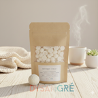 Pépites de cire d'olive parfums gourmands "Plusieurs senteurs aux choix"