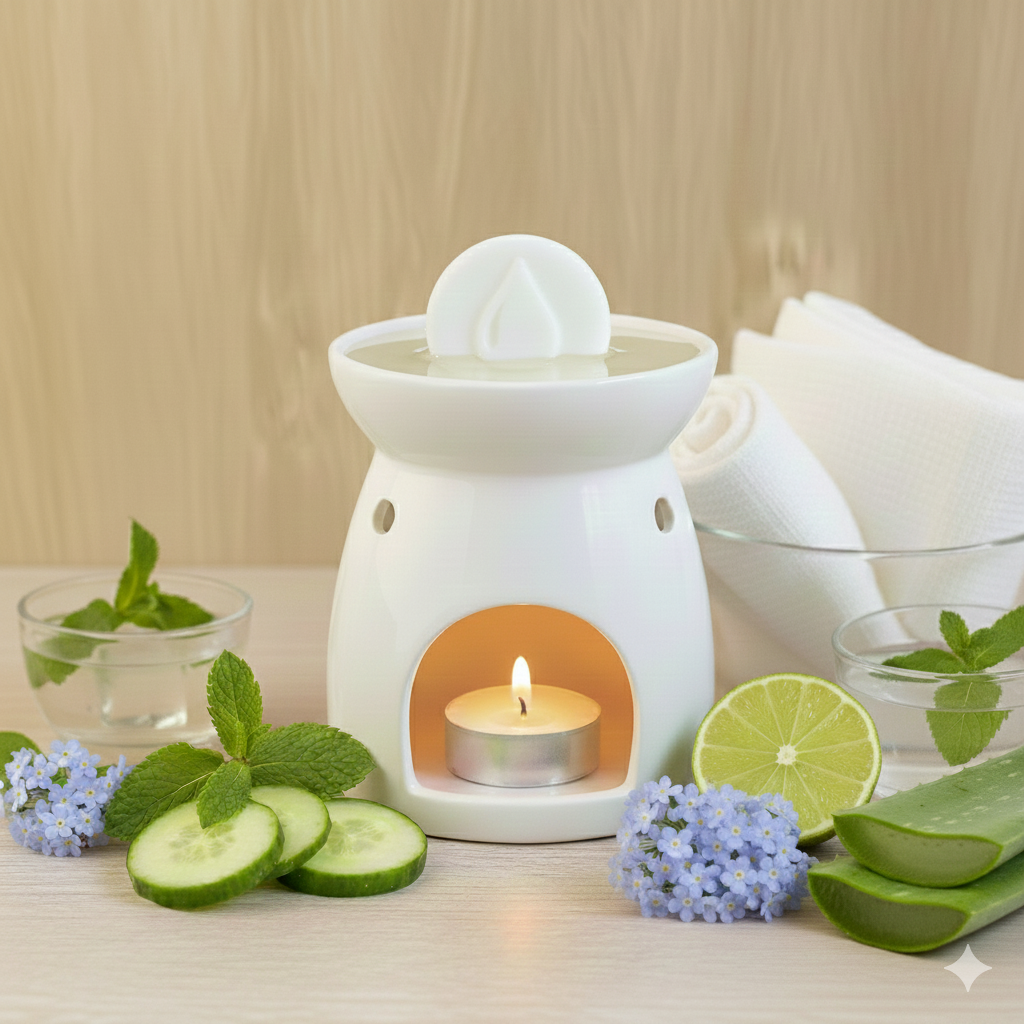 Galets de cire d'olive parfums Frais "Plusieurs senteur aux choix"