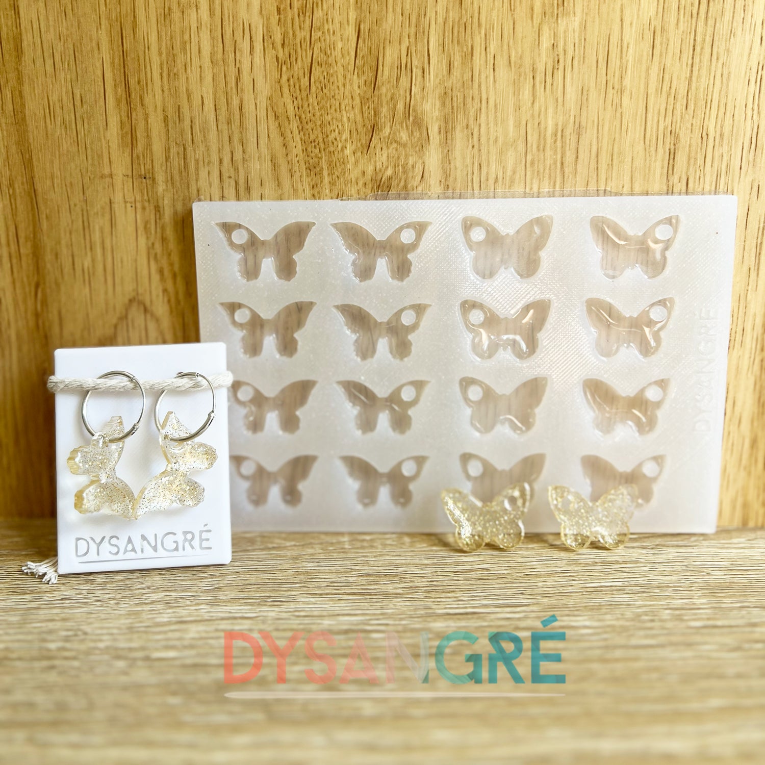 Moule en silicone Pampilles papillons