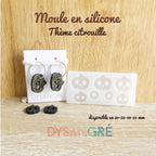 Moule en silicone Pampilles Citrouille