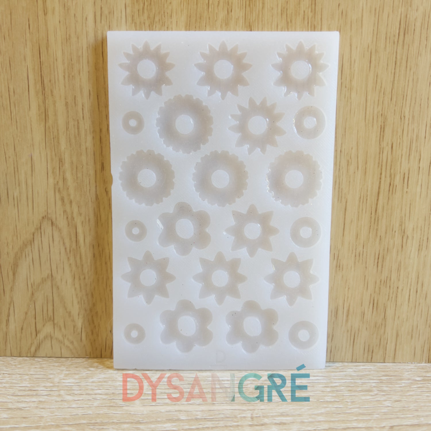 Moule en silicone Pampilles Fleurs des champs