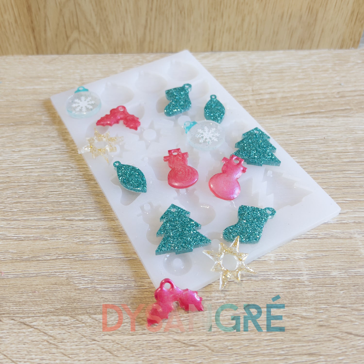 Moule en silicone Pampilles Noël