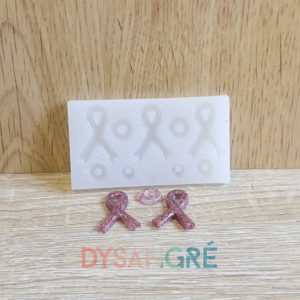 Moule en silicone Pampilles ruban