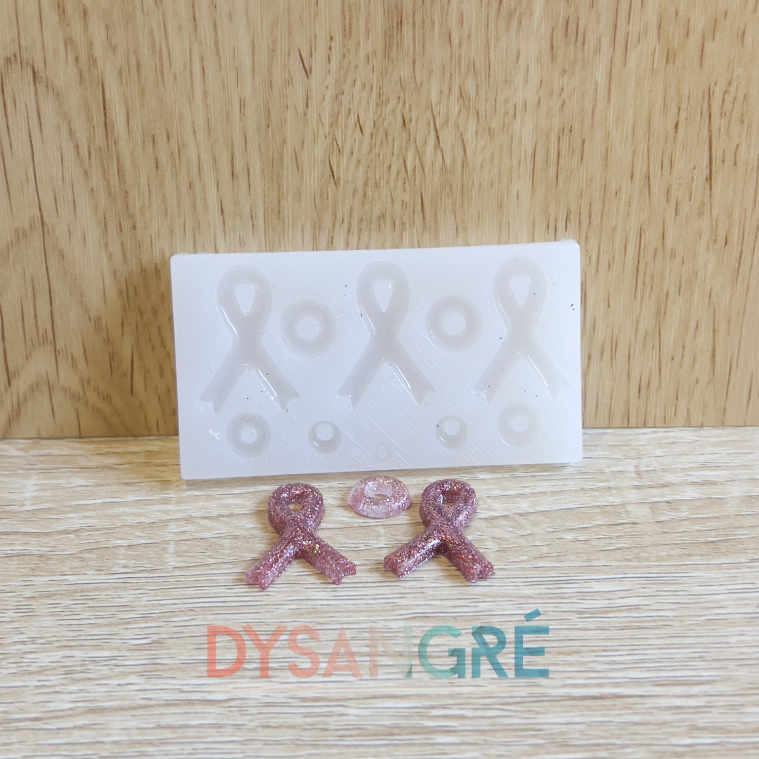 Moule en silicone Pampilles ruban