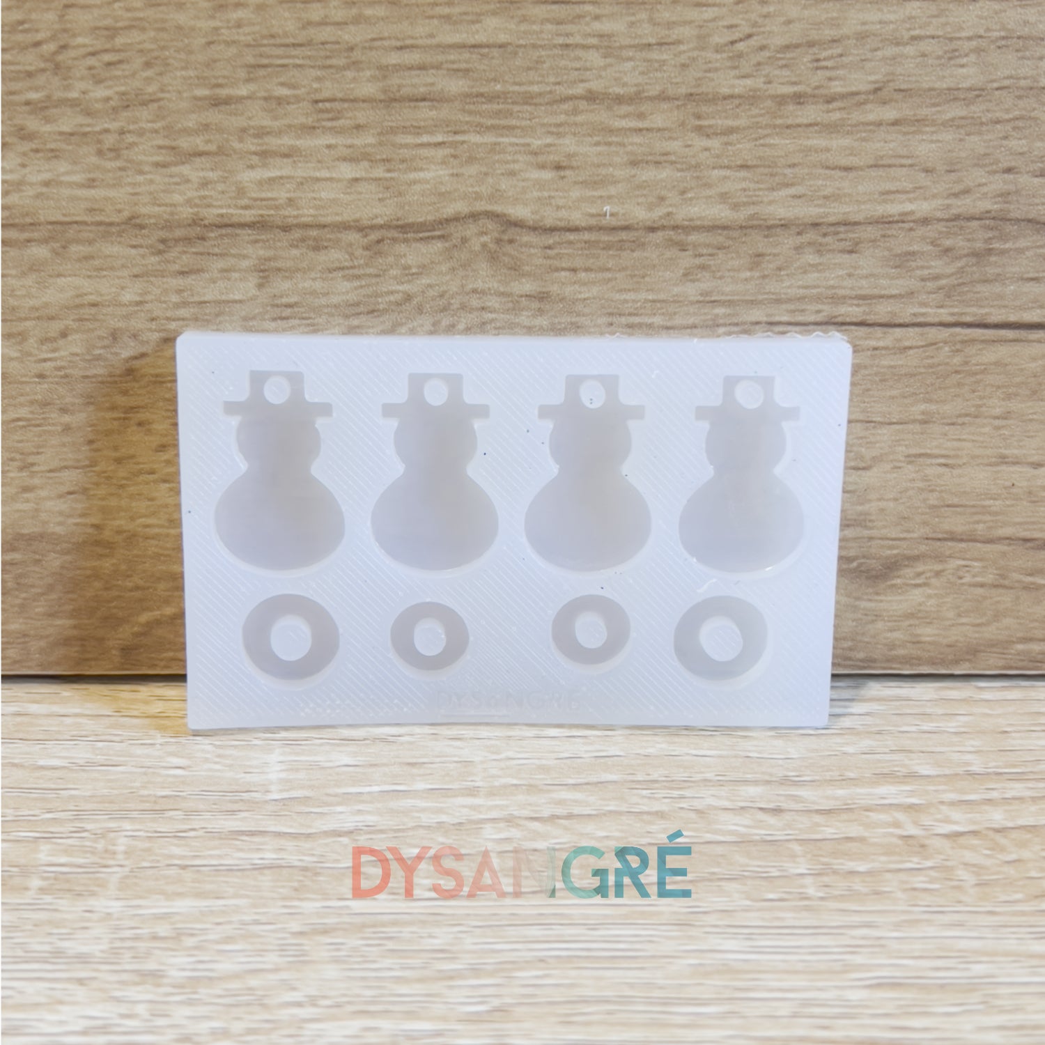 Moule en silicone Pampilles Bonhomme de neige