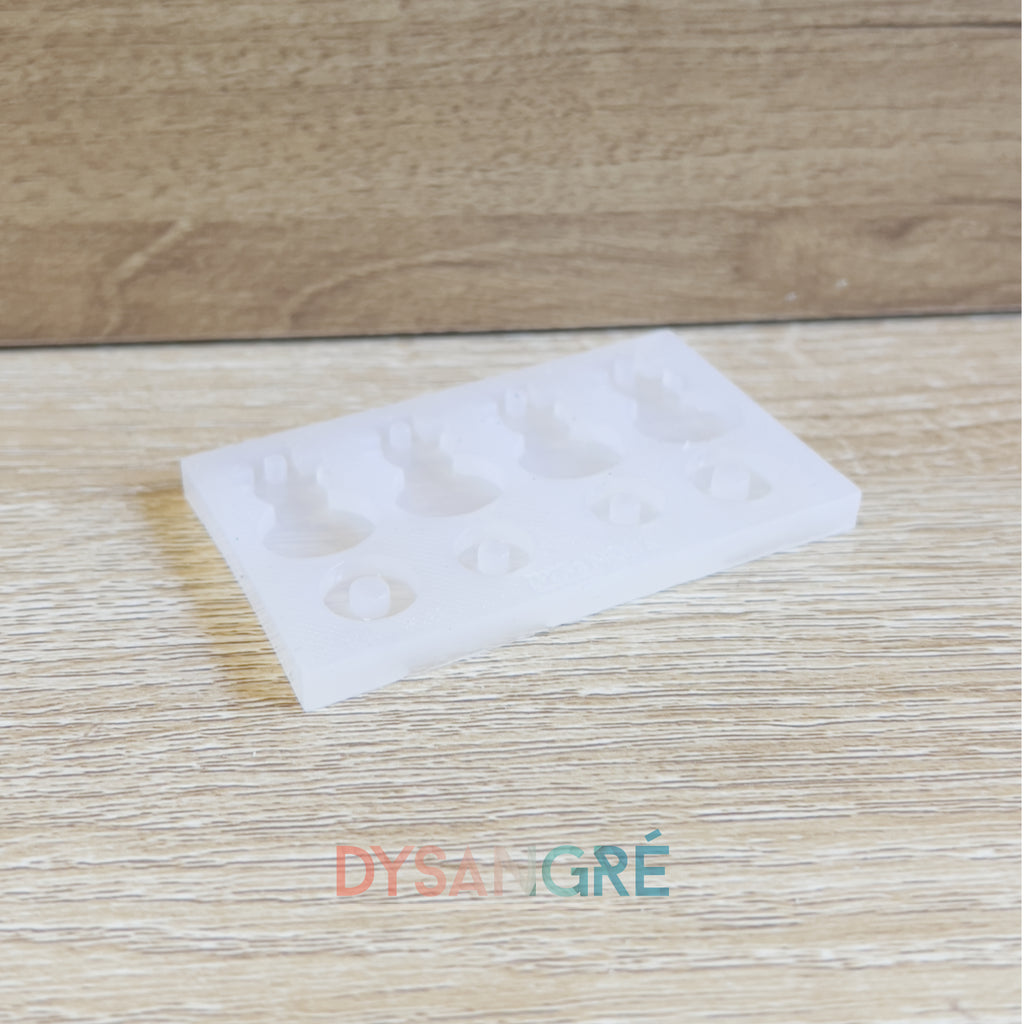 Moule en silicone Pampilles Bonhomme de neige